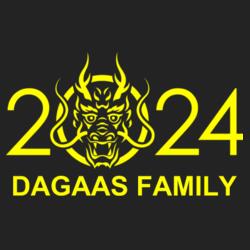 Dagaas Family, New Year 2024 - NY24-8 Design