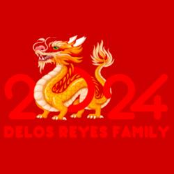 Delos Reyes Family, New Year 2024 - NY24-9 Design