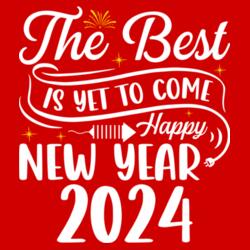 The Best is yet to come, Happy New Year 2024 - NY24-14 Design