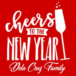 Cheers to the New Year, Dela Cruz Family - NY24-15 Design