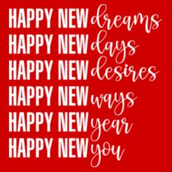 Happy New Year Statement, New Year 2024 - NY24-16 Design