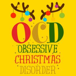 OCD Obesessive Christmas Disorder, Christmas Funny Design - ND-14 Design