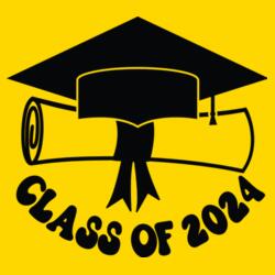 Class of 2024 with diploma and mortarboard Design - GCC-008 Design