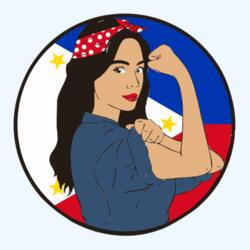 Strong Filipina, Women's Month - WM-004 Design