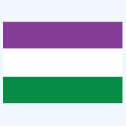 Ref Magnet with GENDERQUEER Flag Design