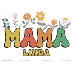 White Travel Mug for Mother's Day with Personalized Names, Best Gift for Mother's Day - BME-005 Design