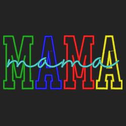 MAMA, Embroided 2 Tone Cap for Mother's Day, Best Gift for Mother's Day - EBM-0015 Design