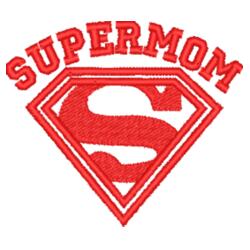 SUPERMOM, Embroided 2 Tone Cap for Mother's Day, Best Gift for Mother's Day - EBM-0017 Design