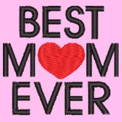 BEST M♥M EVER, Embroided 2 Tone Cap for Mother's Day, Best Gift for Mother's Day - EBM-0020 Design