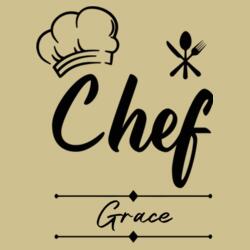 Chef, Apron with Personalized Name for Mother's Day - APR-002 Design