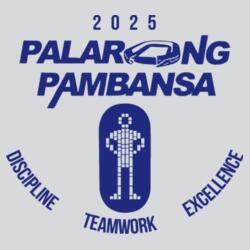 Palarong Pambansa 2025, DISCIPLINE, TEAMWORK, EXCELLENCE, Brush Cap Souvenir for Palarong Pambansa 2025 - PIN-004 Design