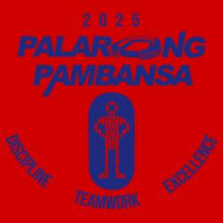 Palarong Pambansa 2025, DISCIPLINE, TEAMWORK, EXCELLENCE, Red Raglan Souvenir for Palarong Pambansa 2025 - PIN-004 3 Design