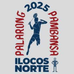 Badminton Sport, Palarong Pambansa 2025, Sports Jug for Pinoy Athlete, Palarong Pambansa in Ilocos Norte - PIN-002 Design