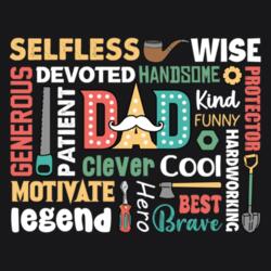 BEST DAD, Perfect Gift for Cool Father, Streetwear Shirt for Father's Day - FSW-004 Design