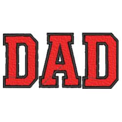 DAD, Embroidered Polo Shirt for Best DAD, Happy Father's Day - EBD-0009 Design