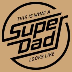 This is what a SUPER DAD looks like, Engraving Round Bamboo Bottle Opener for Super DAD, Best Gift for Father's Day - DAD17 Design