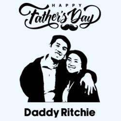 Wooden Phone Holder with Customizable Image and Personalized Name, Best Gift for Father's Day Design