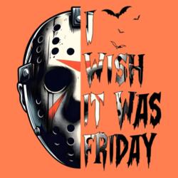 I Wish It Was Friday, Jason Voorhees, Halloween Shirt - HHA-003 Design