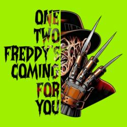 One Two Freddy's Coming For You, Freddy Krueger, Halloween Shirt - HHA-002 Design