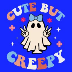 Cute But Creepy, Halloween Pun Design, Halloween Shirt - HPU-005 Design