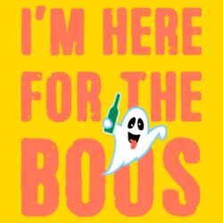 I'M HERE FOR THE BOOS, Halloween Shirt - HAS-003 Design