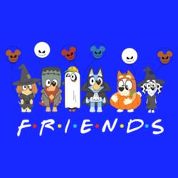 F•R•I•E•N•D•S, Halloween Friends Shirt - HC-002 Design