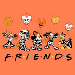 F•R•I•E•N•D•S, Halloween Friends Shirt - HC-004 Design