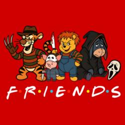 F•R•I•E•N•D•S, Halloween Friends Shirt - HC-003 Design