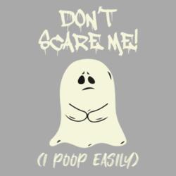 Don't Scare Me! (I Poop Easily), Halloween Pun Design, Halloween Shirt - HPU-002 Design