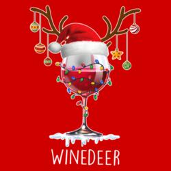 WINEDEER, Christmas Couple Hoodie Jacket - CWD-01 Design