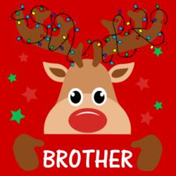 Brother Deer, Christmas Family Deer, Christmas Family Shirt - CFR-02 Design