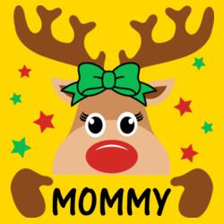 Mommy Deer, Christmas Family Deer, Christmas Family Shirt - CFR-04 Design