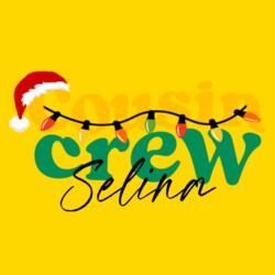 Cousin Crew with Personalized Name, Cousin Christmas Shirt - CCC-01 Design