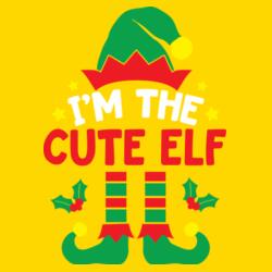 I'm the CUTE ELF, Elf Squad Christmas Shirt - IBE-02 Design