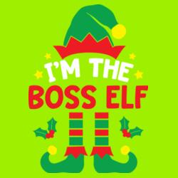 I'm the BOSS ELF, Elf Squad Christmas Shirt - IBE-04 Design