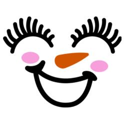 Snowman Face, Perfect Gift for Christmas - SMF-03 Design