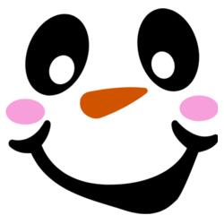 Snowman Face, Perfect Gift for Christmas - SMF-05 Design