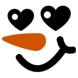 Snowman Face, Perfect Gift for Christmas - SMF-06 Design