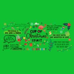 Cup of Christmas Spirit, The Best Gifts are Wrapped in Love, Christmas is Joy, Love & Family, Inner Color Mug for Christmas - ChristmasMug 4 Design