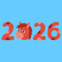 2026 Year of the Horse, New Year Shirt - NYD-07 Design