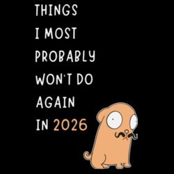 Things I most probably won't do again in 2026 - FAP-05 Design