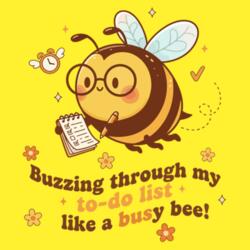 Buzzing through my to-do list like a busy bee! - YBP-02 Design