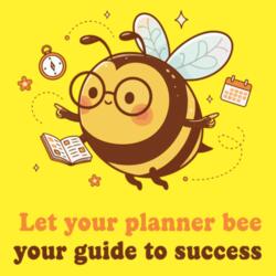 Let your planner bee your guide to success - YBP-05 Design