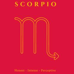 SCORPIO, Zodiac Symbol - ZSP-08 Design