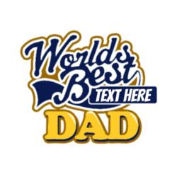 World Best Dad Design