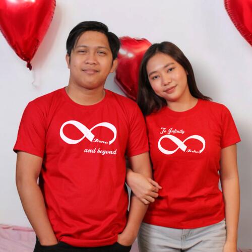 To Infinity and Beyond, Valentine Shirt, Perfect Shirt for Couple, Happy Valentines Day! - IFT01 Thumbnail