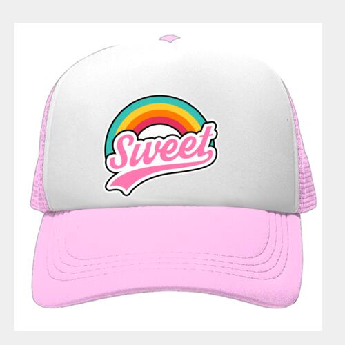 Sweet Changeable Name, Changeable Color, Rainbow Clipart Customize Cap Thumbnail