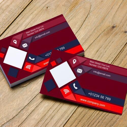 Graphic Artist Calling Card - Geometric Thumbnail