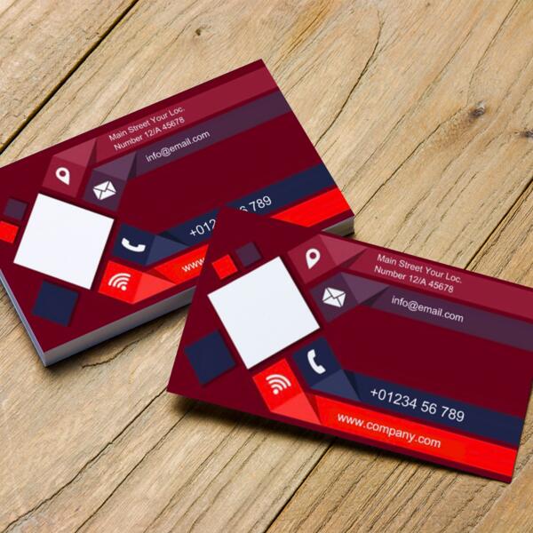 Graphic Artist Calling Card - Geometric Thumbnail