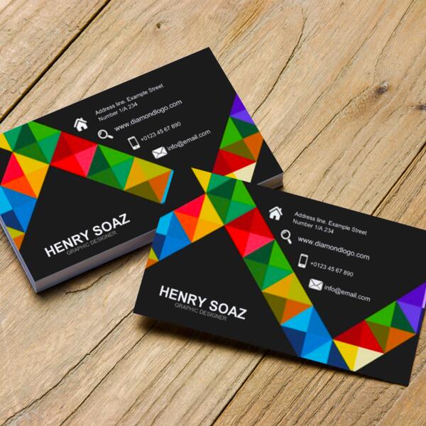 Graphic Artist Calling Card - Colorful Thumbnail